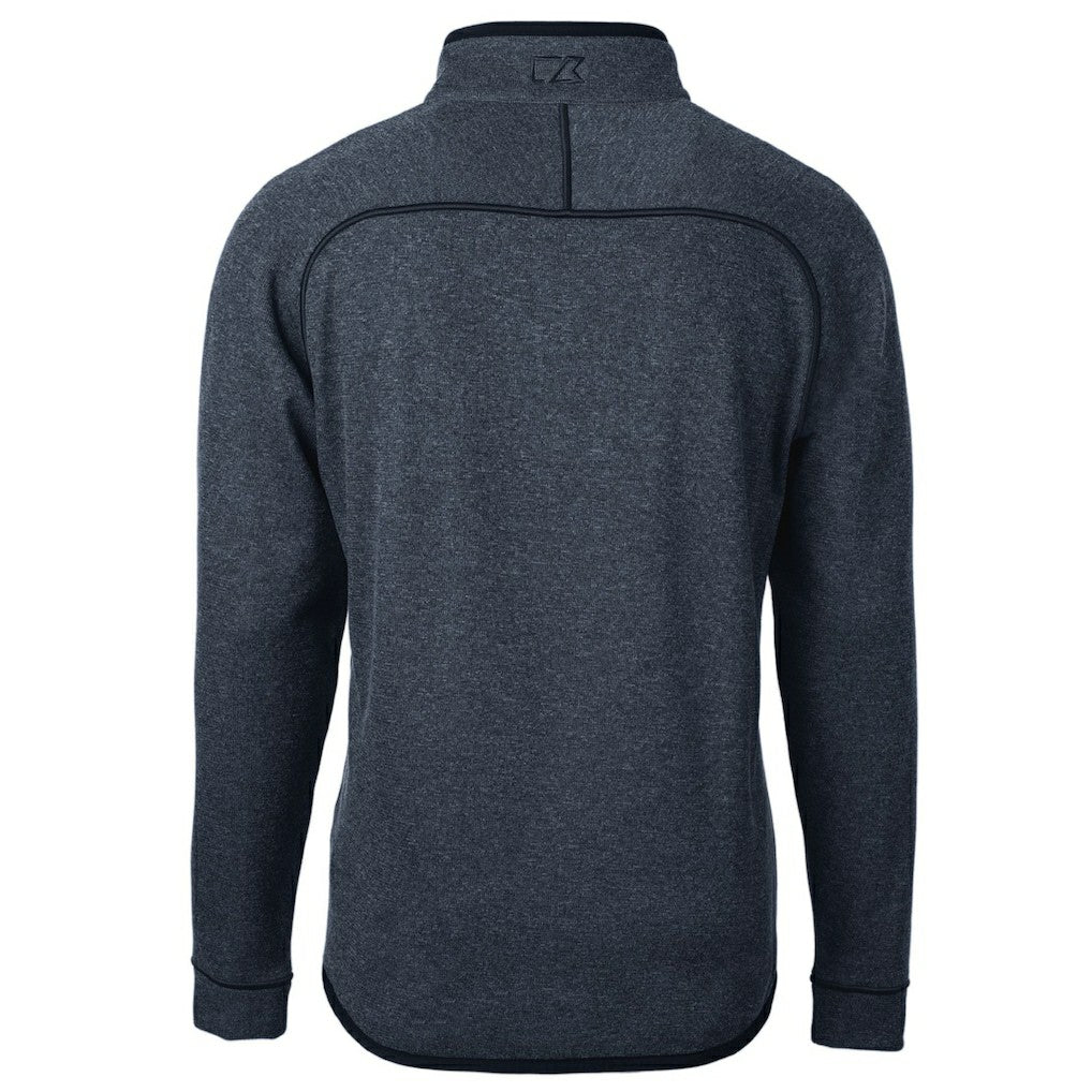 Cutter & Buck Big & Tall Mainsail Sweater Knit Half-Zip Pullover Jacket - Kansas City Chiefs Pullover