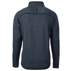 Cutter & Buck Big & Tall Mainsail Sweater Knit Half-Zip Pullover Jacket - Detroit Lions Pullover
