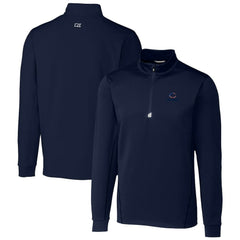Cutter & Buck Big & Tall Traverse Stretch Quarter-Zip Pullover Top - Chicago Bears Pullover