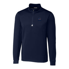 Cutter & Buck Big & Tall Traverse Stretch Quarter-Zip Pullover Top - Chicago Bears Pullover