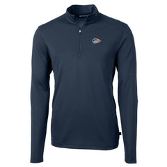 Cutter & Buck Big & Tall Virtue Eco Pique Recycled Quarter-Zip Jacket - Kansas City Chiefs Jackets