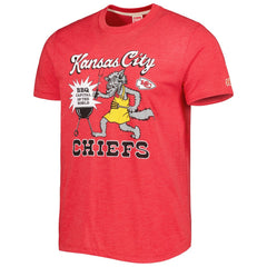 Homage BBQ Hyper Local Tri-Blend T-Shirt - Kansas City Chiefs T-shirts