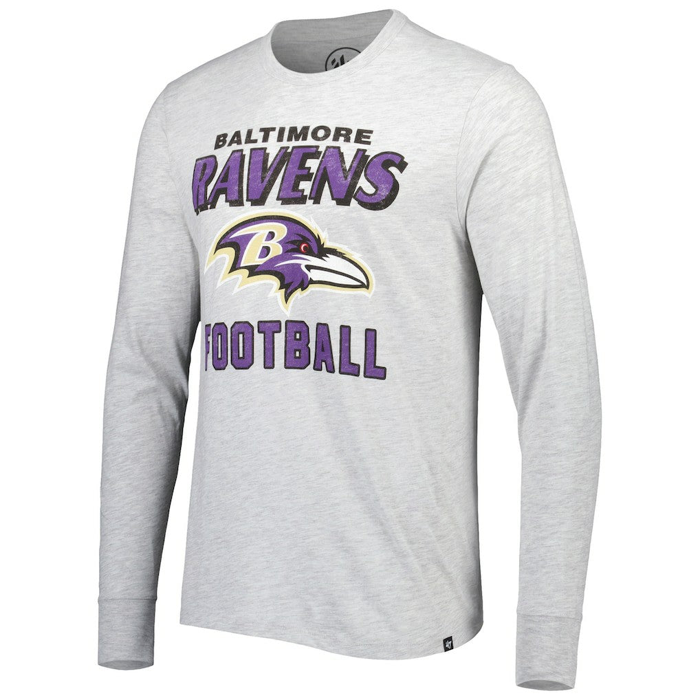 '47 Dozer Franklin Long Sleeve T-Shirt - Baltimore Ravens T-shirts