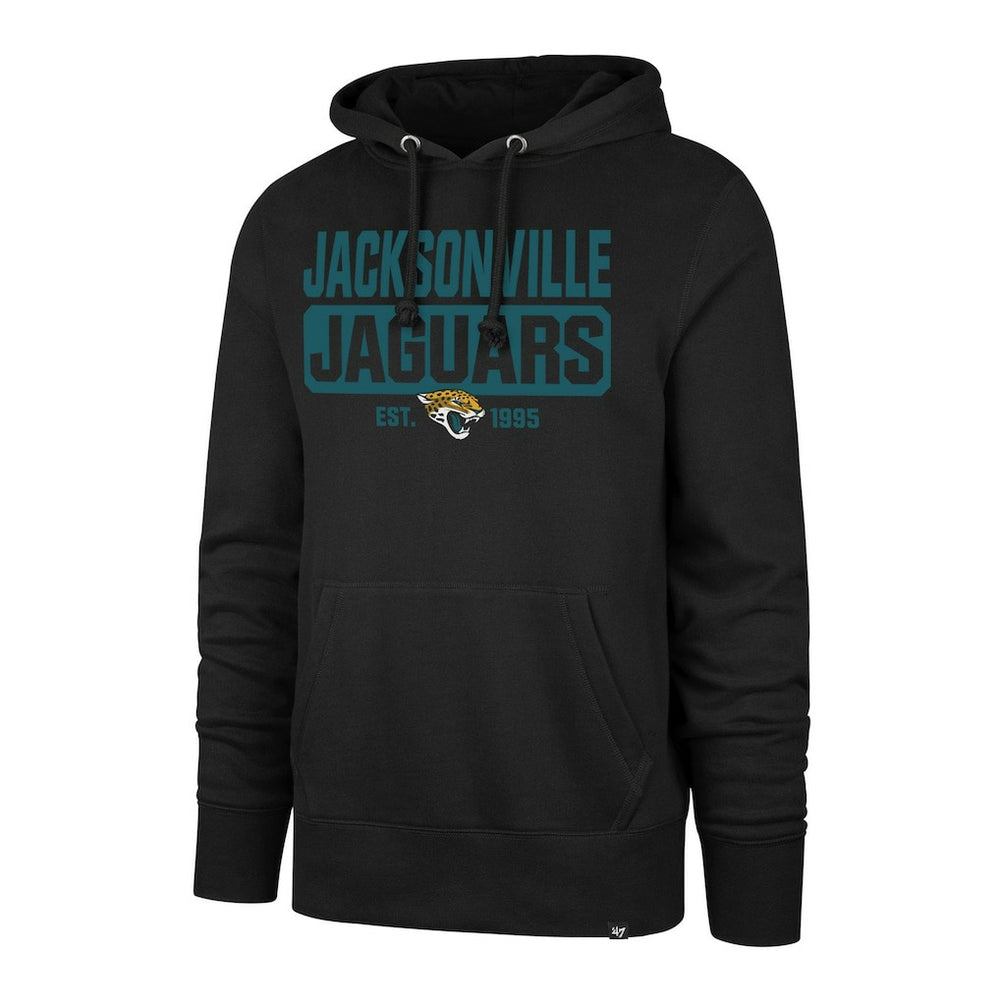 '47 Box Out Headline Pullover Hoodie - Jacksonville Jaguars Hoodies