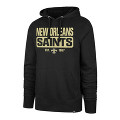 '47 Box Out Headline Pullover Hoodie - New Orleans Saints Hoodies