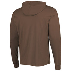 '47 Field Franklin Hooded Long Sleeve T-Shirt - Cleveland Browns T-shirts