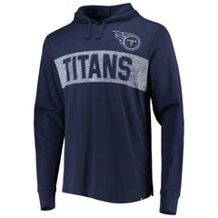 '47 Field Franklin Hooded Long Sleeve T-Shirt - Tennessee Titans T-shirts