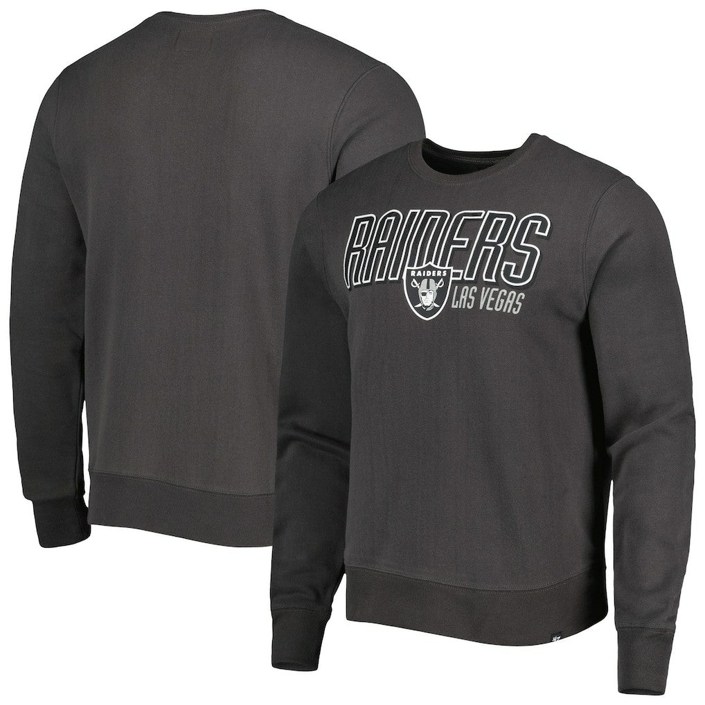 '47 Locked In Headline Pullover Sweatshirt - Las Vegas Raiders Pullover