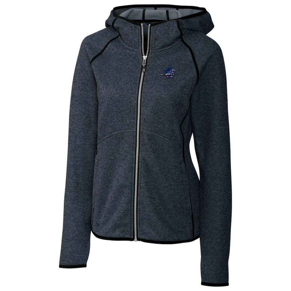 Cutter & Buck Women's Mainsail Full-Zip Jacket - Miami Dolphins Jackets