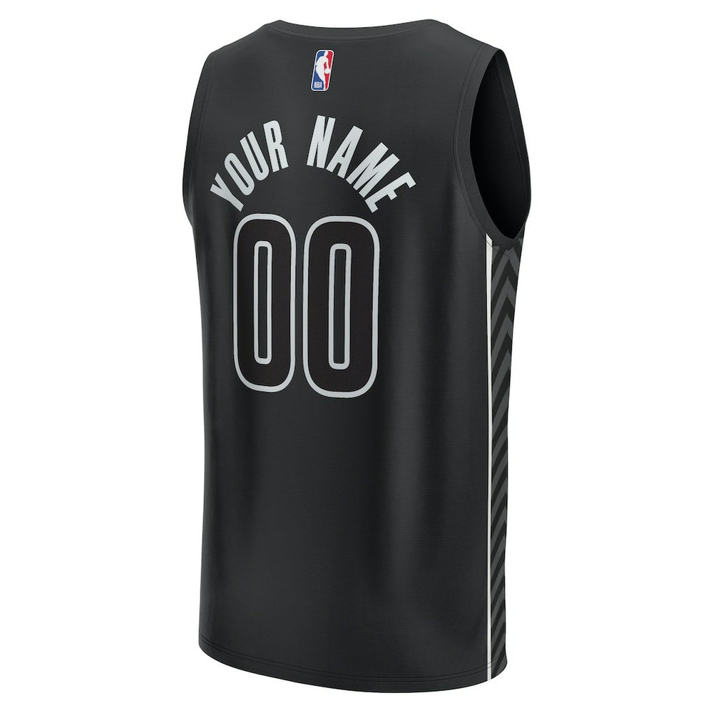 Fanatics Brooklyn Nets Custom Fast Break Jersey