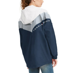 Tommy Hilfiger Women's Staci Half-Zip Hoodie Windbreaker Jacket - Dallas Cowboys Hoodies