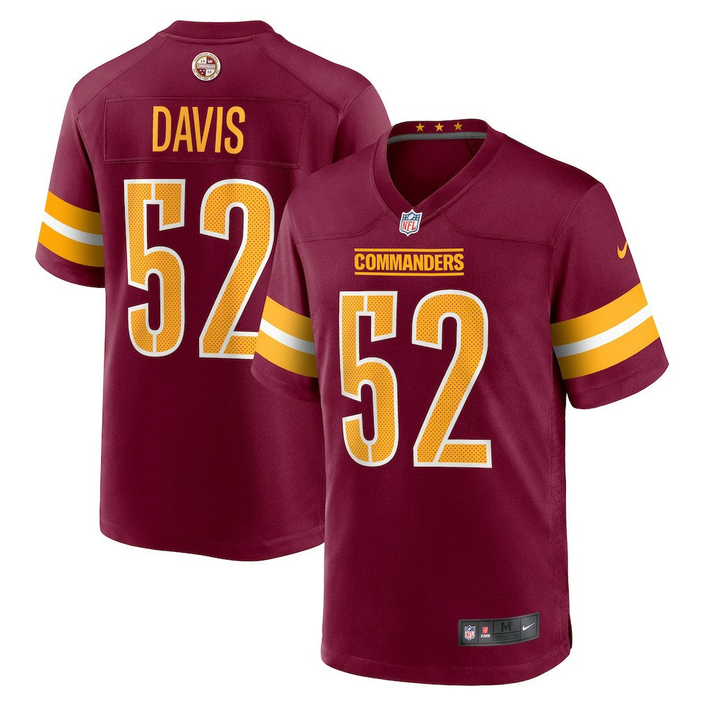 Jamin Davis  Player Game Jersey - Washington Commanders Jerseys