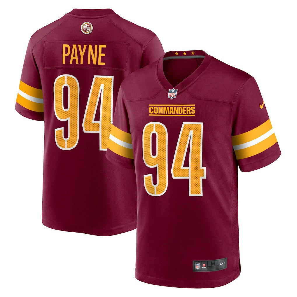 Daron Payne  Player Game Jersey - Washington Commanders Jerseys