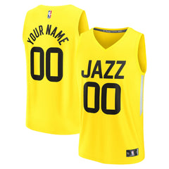 Fanatics Utah Jazz Fast Break Replica Custom Jersey