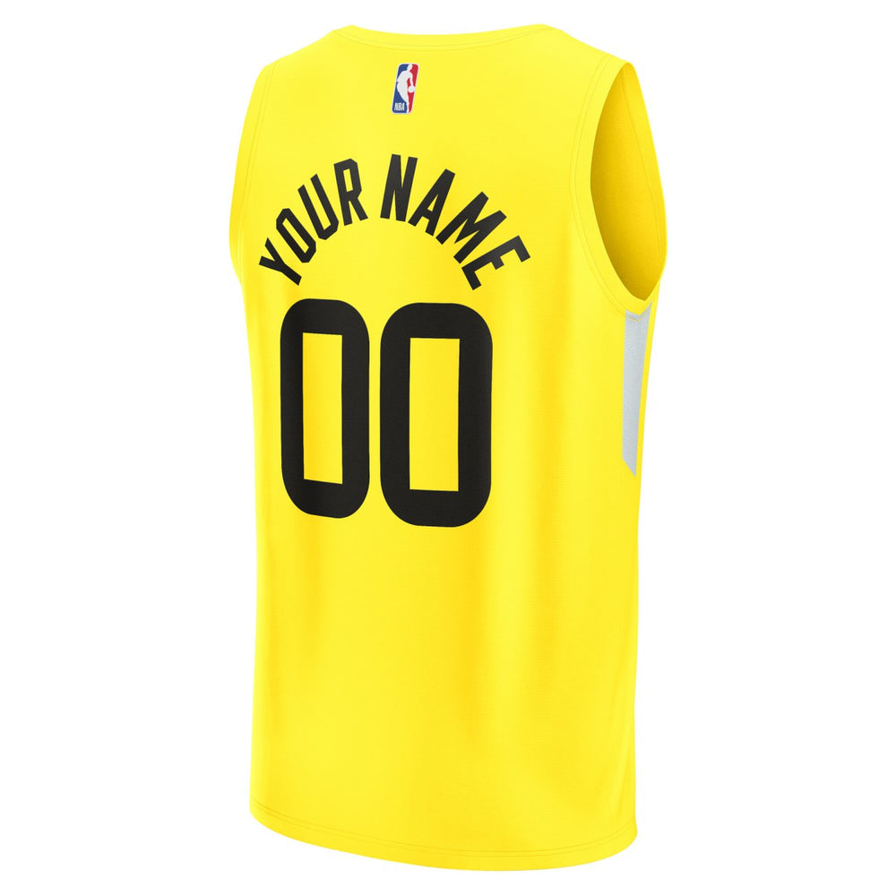 Fanatics Utah Jazz Youth Fast Break Replica Custom Jersey