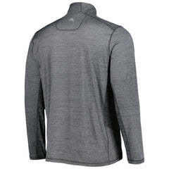 Gray San Francisco Giants Tommy Bahama Delray IslandZone Half-Zip Top