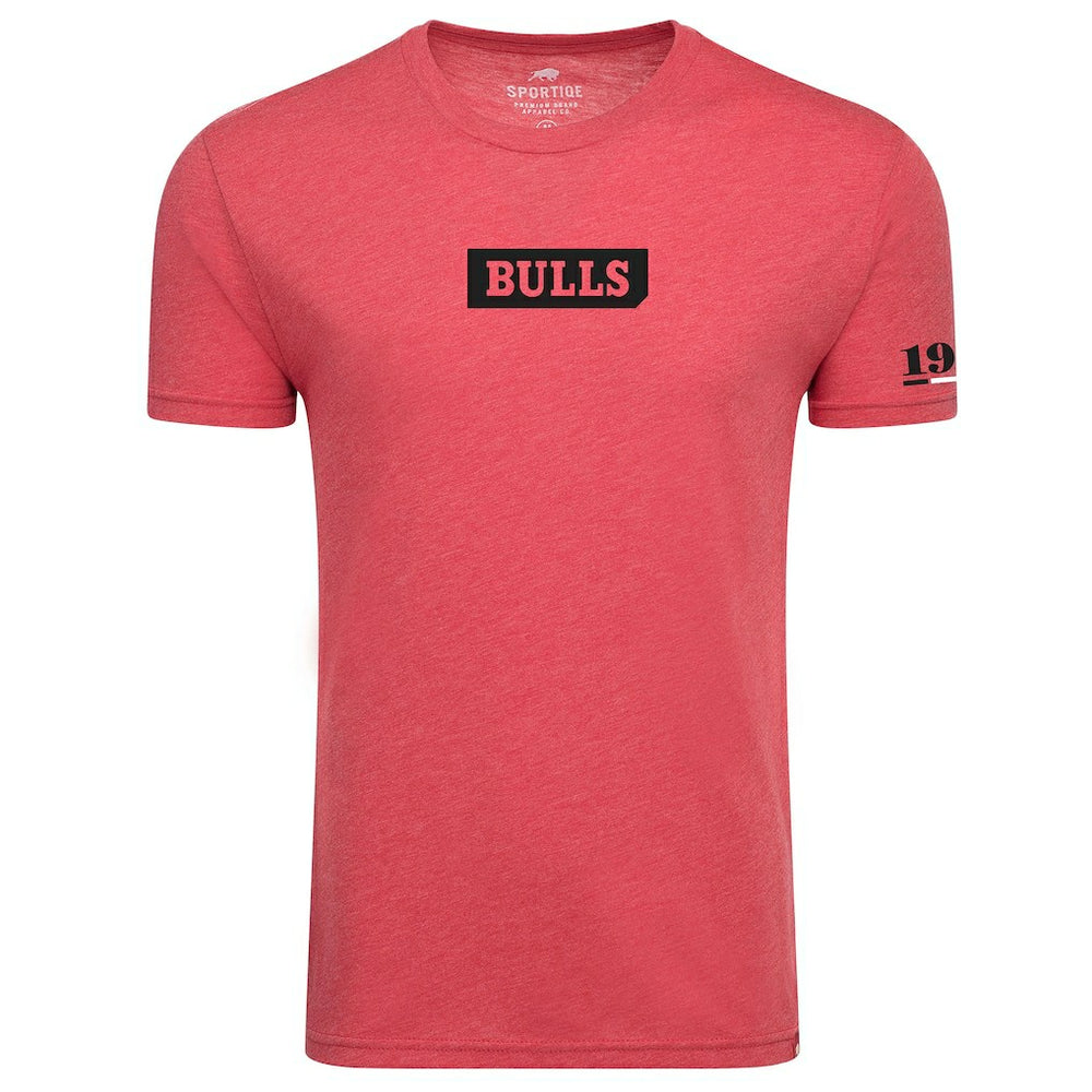 Chicago Bulls Sportiqe Unisex 1966 Collection Comfy Tri-Blend T-Shirt sale