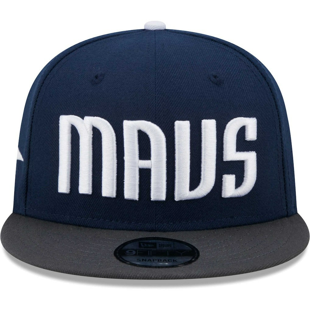 New Era Dallas Mavericks Jersey Hook Statement Edition 9FIFTY Snapback Hat sale