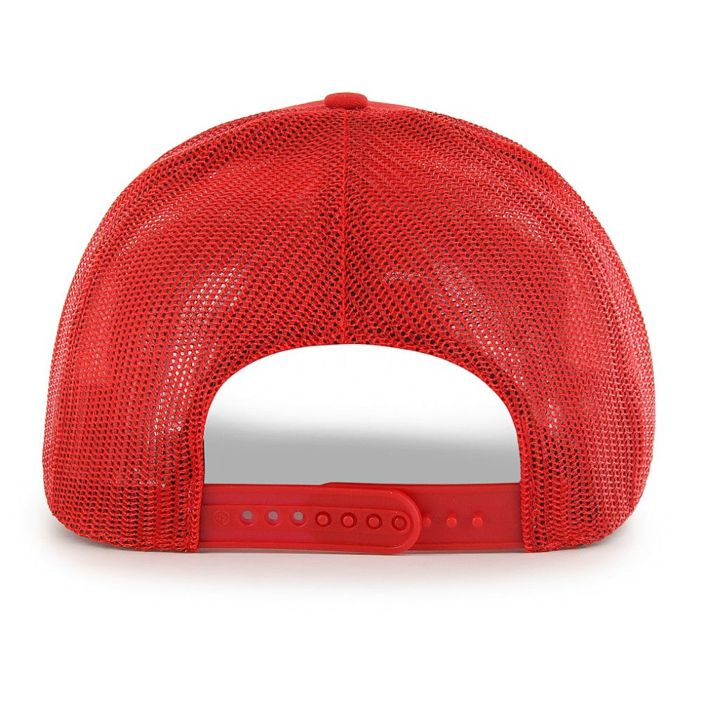 Red Washington Nationals '47 Ridgeline Tonal Patch Trucker Adjustable Hat