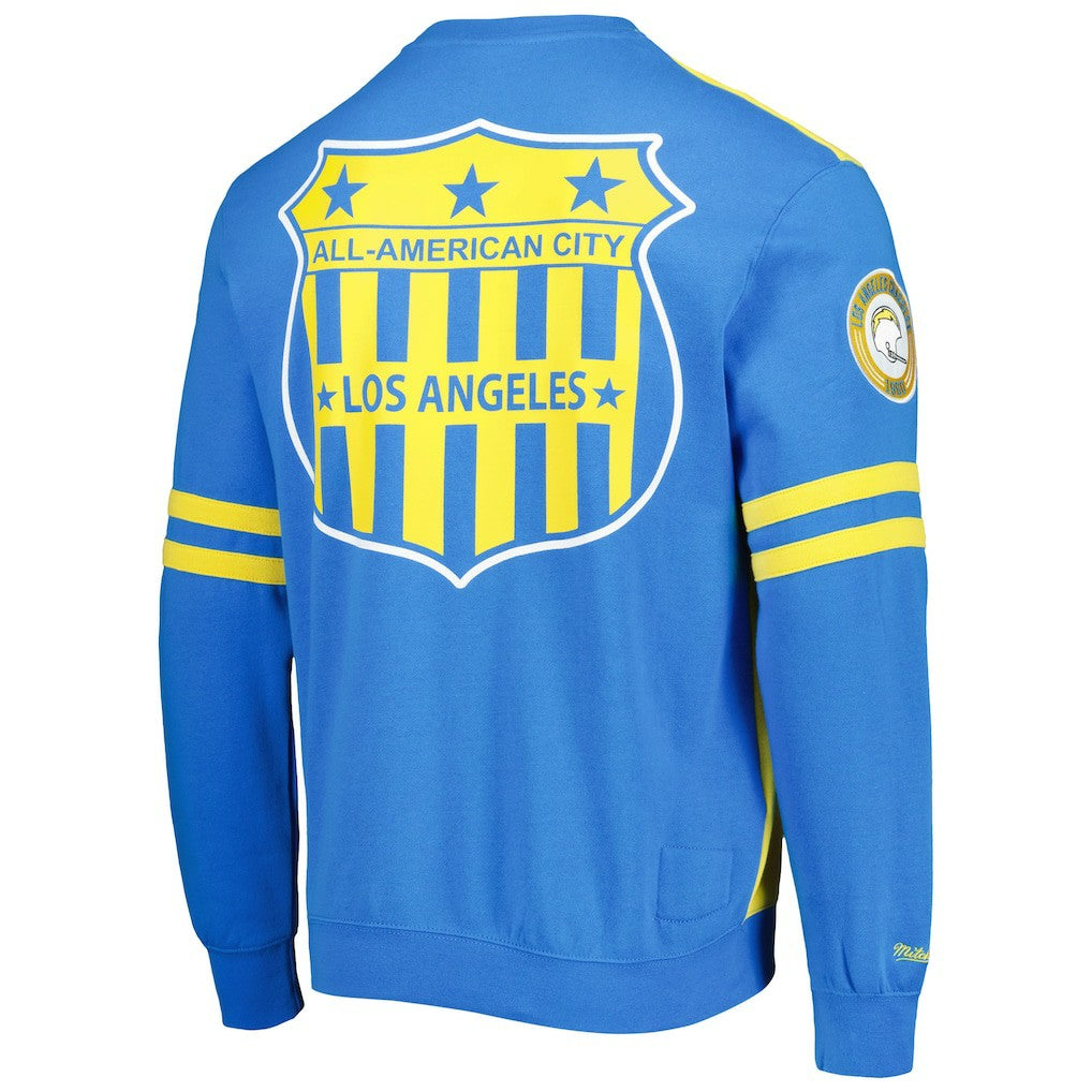 All Over 2.0 Pullover Sweatshirt - Los Angeles Chargers Pullover