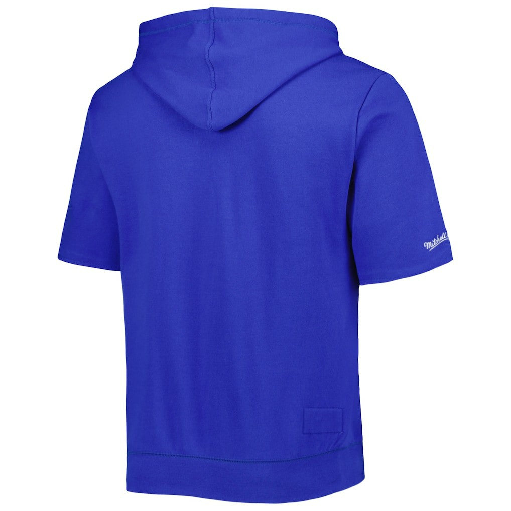 Washed Short Sleeve Pullover Hoodie - Buffalo Bills Hoodies