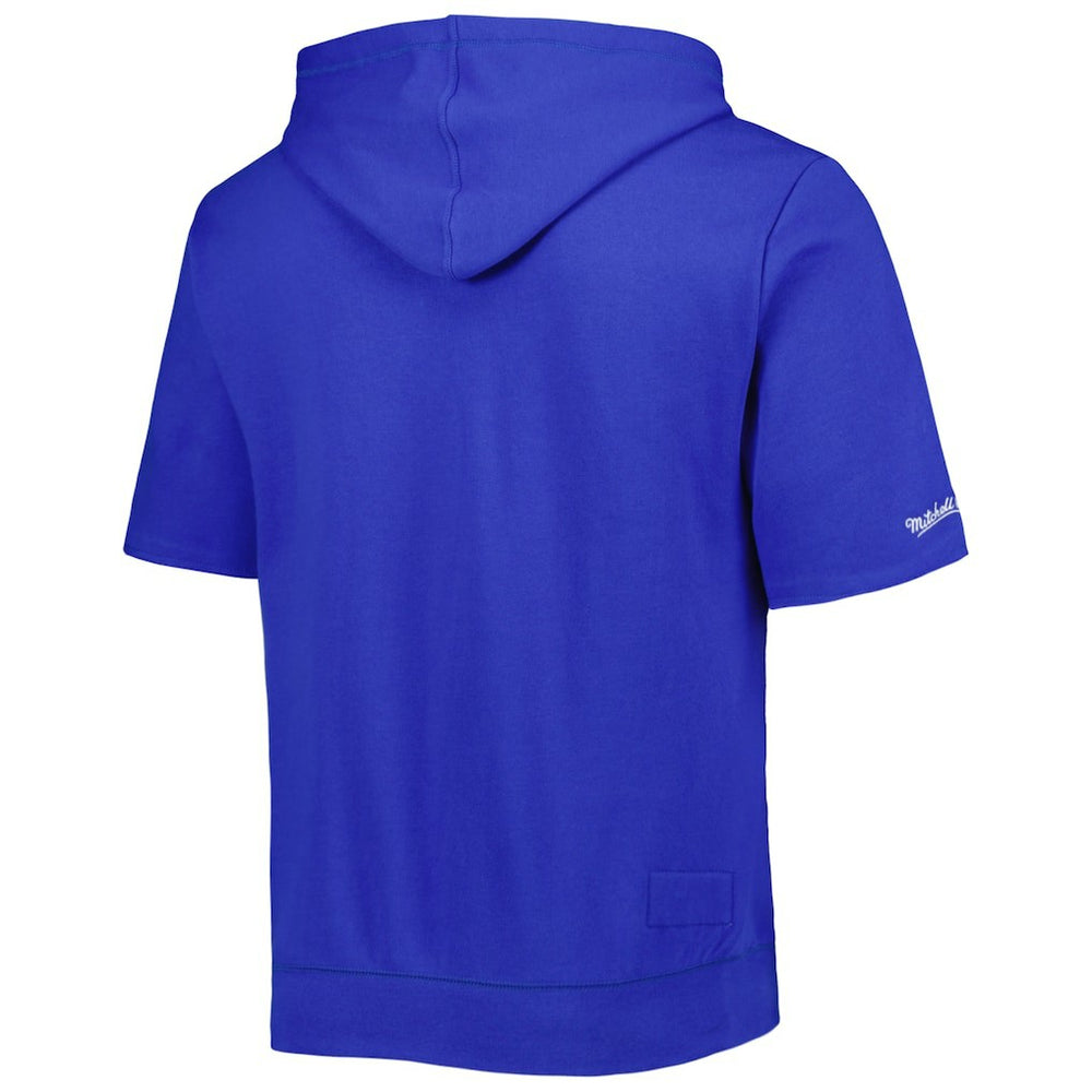 Washed Short Sleeve Pullover Hoodie - Buffalo Bills Hoodies