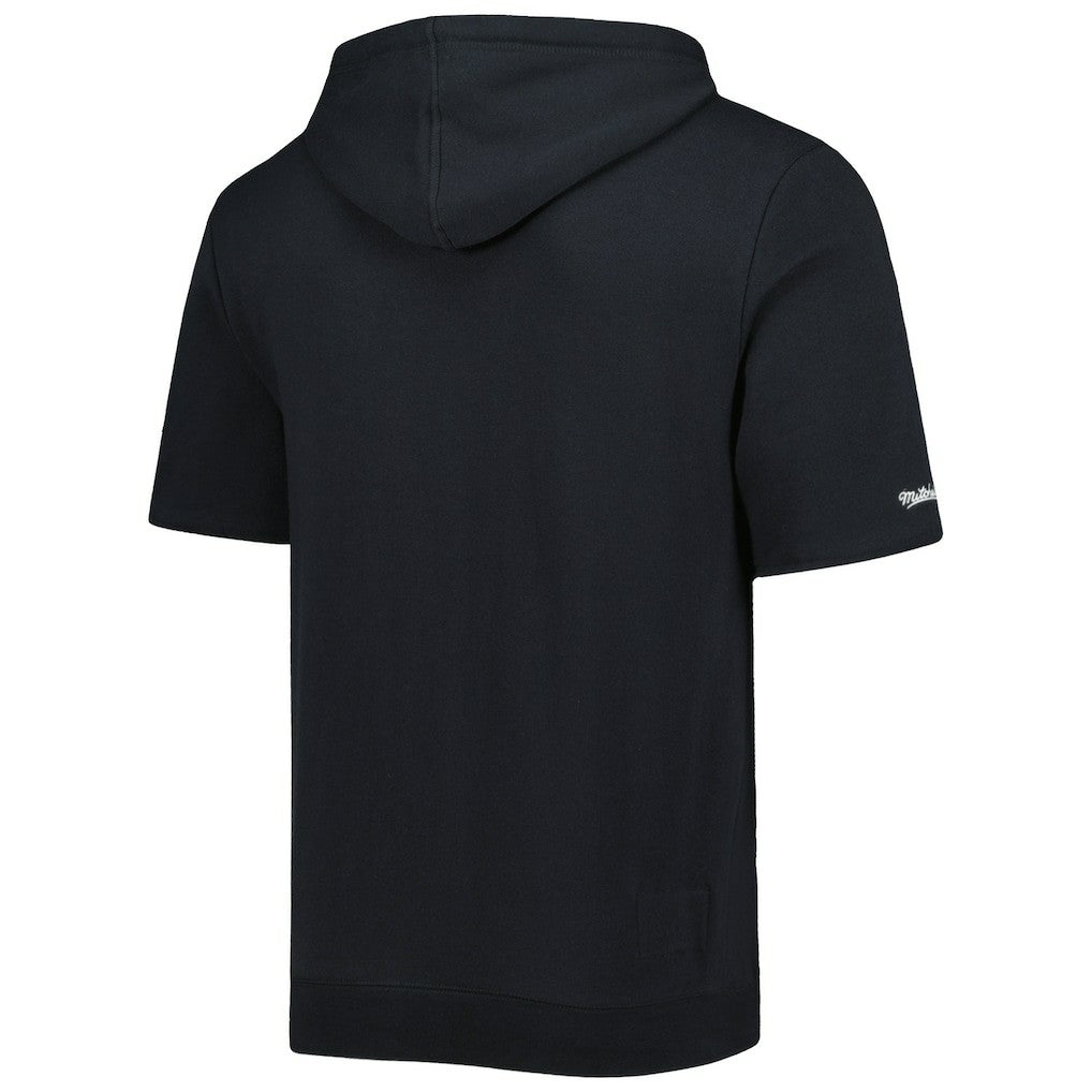 Washed Short Sleeve Pullover Hoodie - Pittsburgh Steelers Hoodies