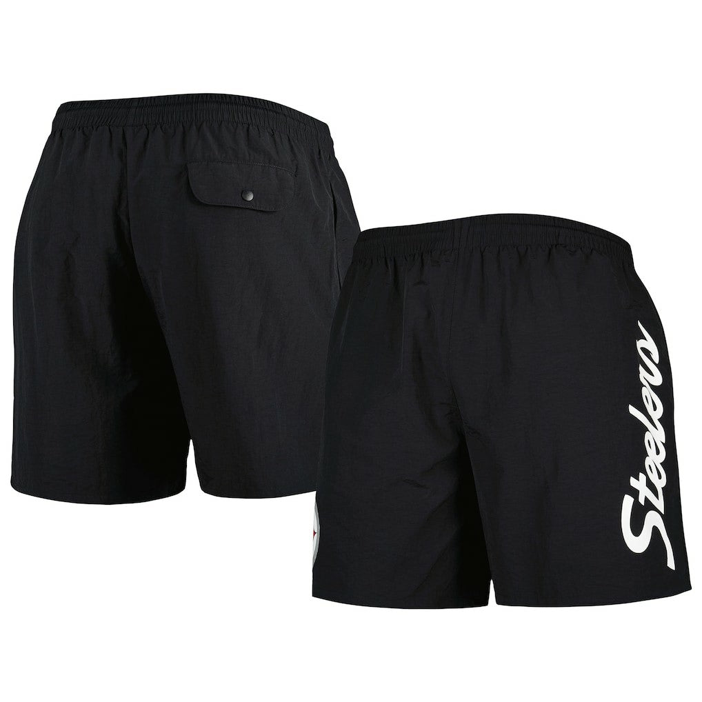Team Essentials Nylon Shorts - Pittsburgh Steelers Shorts