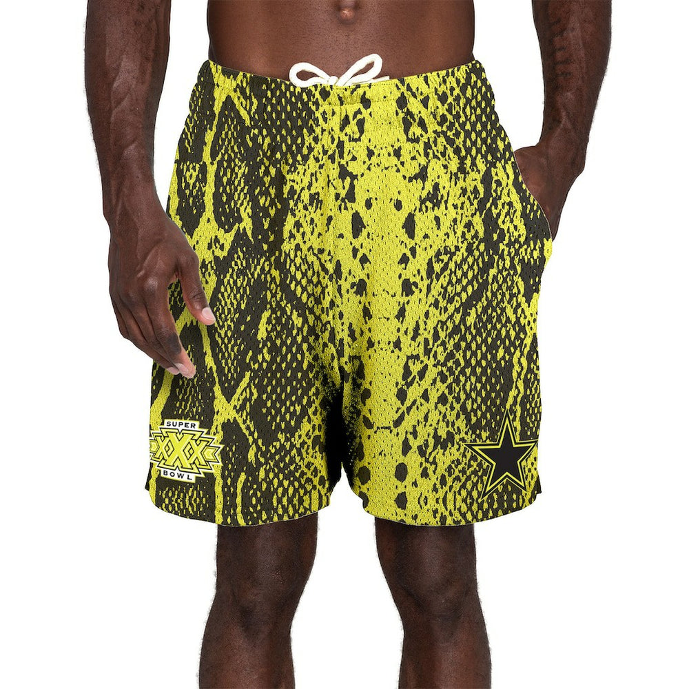 Super Bowl XXX Summer Pop Shorts - Dallas Cowboys Shorts