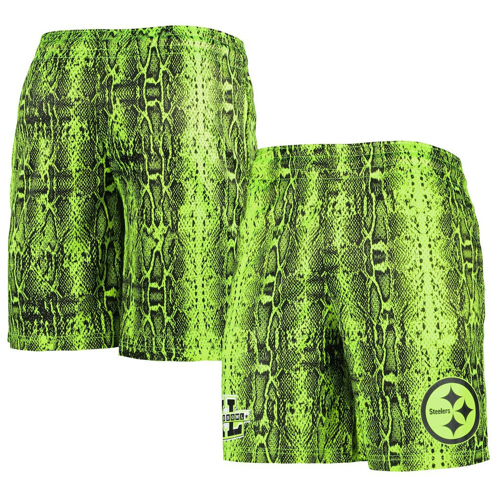 Summer Pop Shorts - Pittsburgh Steelers Shorts