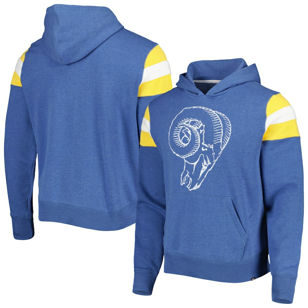 '47 Legacy Premier Nico Pullover Hoodie - Los Angeles Rams Hoodies