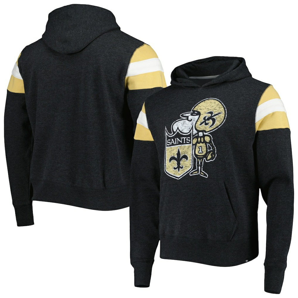'47 Legacy Premier Nico Pullover Hoodie - New Orleans Saints Hoodies