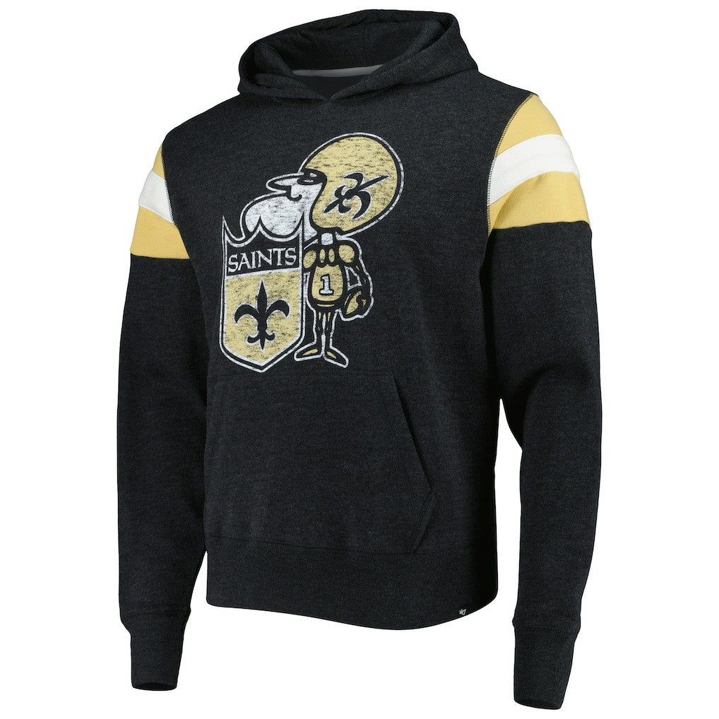 '47 Legacy Premier Nico Pullover Hoodie - New Orleans Saints Hoodies