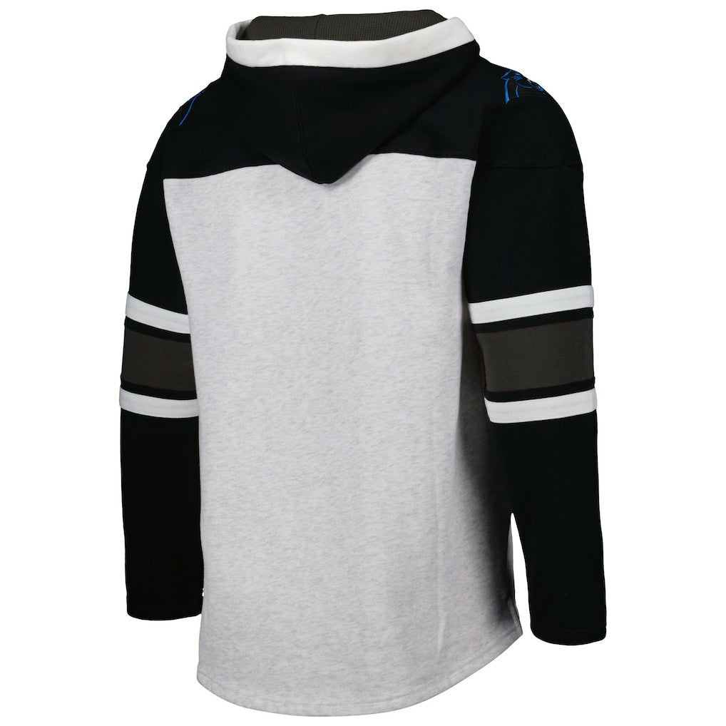 '47 Gridiron Lace-Up Pullover Hoodie - Carolina Panthers Hoodies