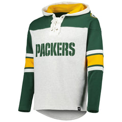 '47 Gridiron Lace-Up Pullover Hoodie - Green Bay Packers Hoodies