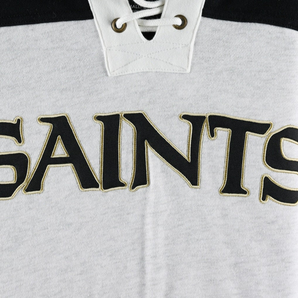 '47 Gridiron Lace-Up Pullover Hoodie - New Orleans Saints Hoodies