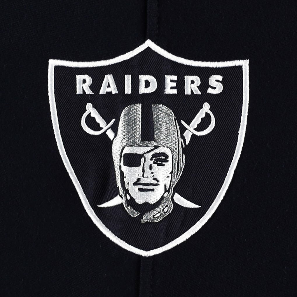 '47 Gridiron Lace-Up Pullover Hoodie - Las Vegas Raiders Hoodies