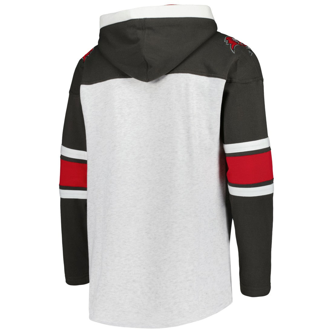 '47 Gridiron Lace-Up Pullover Hoodie - Tampa Bay Buccaneers Hoodies