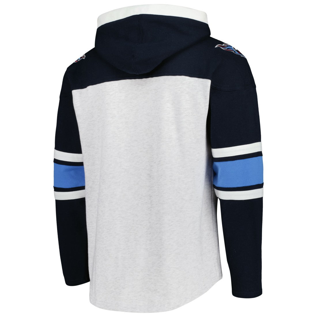 '47 Gridiron Lace-Up Pullover Hoodie - Tennessee Titans Hoodies