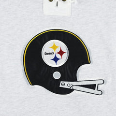 '47 Historic Logo Gridiron Lace-Up Pullover Hoodie - Pittsburgh Steelers Hoodies
