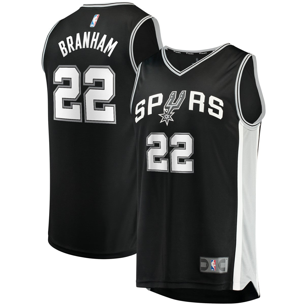 Fanatics Malaki Branham San Antonio Spurs Fast Break Replica Player Jersey
