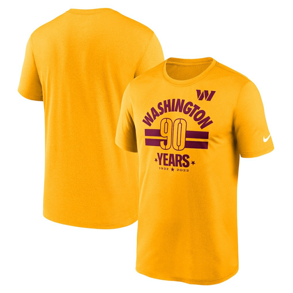 90th Anniversary Legend T-Shirt - Washington Commanders T-shirts