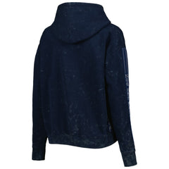 Navy Boston Red Sox The Wild Collective Women's Marble Pullover Hoodie