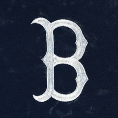 Navy Boston Red Sox The Wild Collective Women's Marble Pullover Hoodie