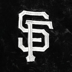 Black San Francisco Giants The Wild Collective Women's Marble Pullover Hoodie