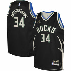 Giannis Antetokounmpo Milwaukee Bucks Jordan Brand Youth Swingman Jersey