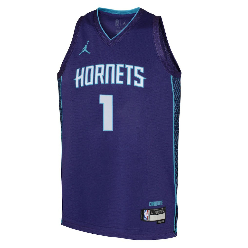 LaMelo Ball Charlotte Hornets Jordan Brand Youth Swingman Jersey