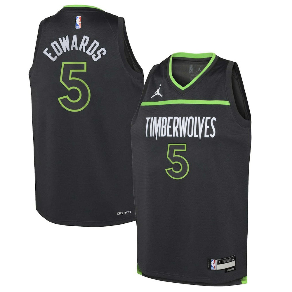 Anthony Edwards Minnesota Timberwolves Jordan Brand Youth Swingman Jersey