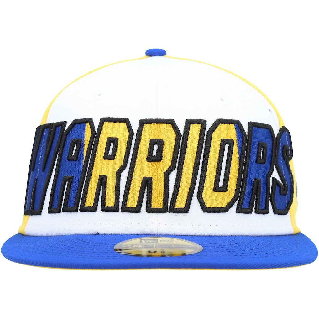New Era Golden State Warriors Back Half 9FIFTY Fitted Hat sale
