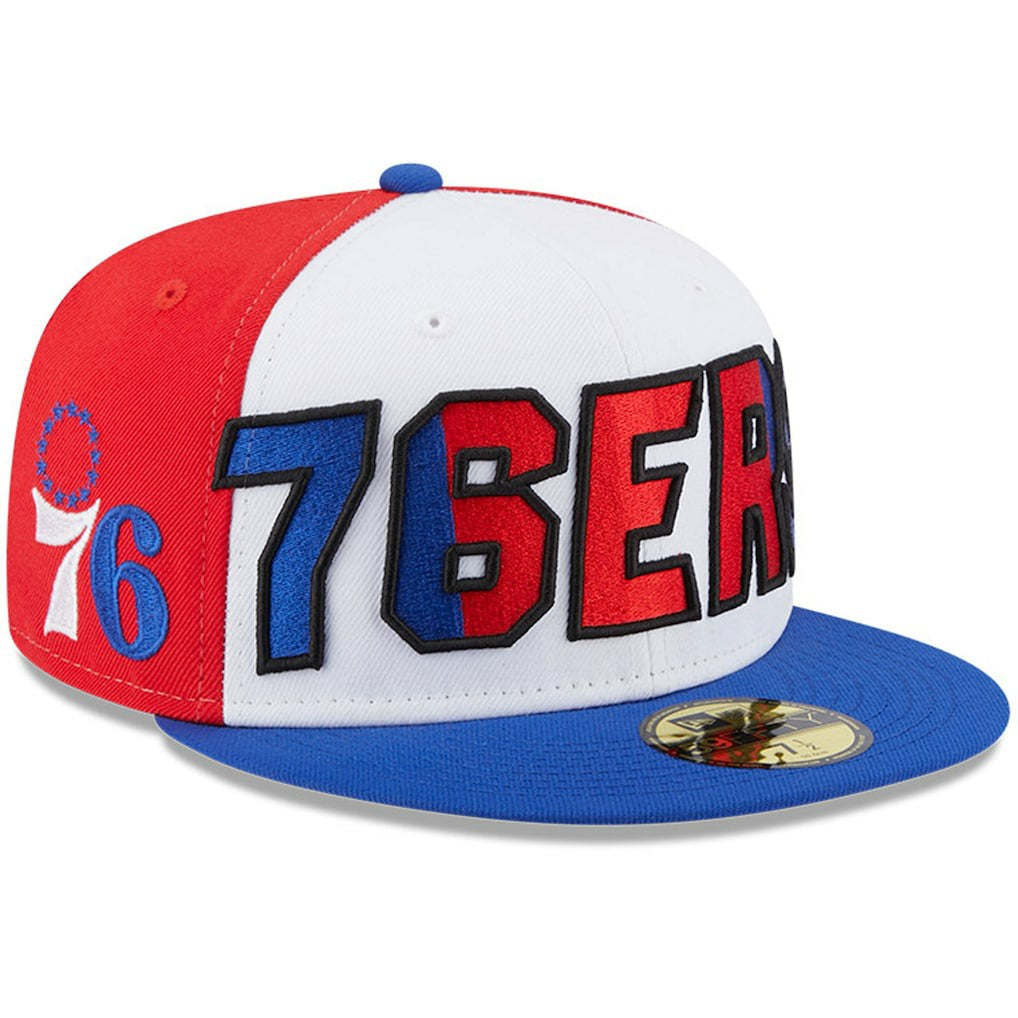 New Era Philadelphia 76ers Back Half 9FIFTY Fitted Hat